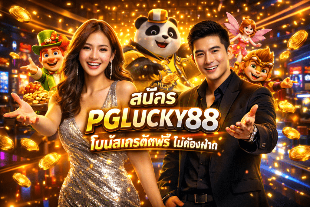 สมัคร PGLUCKY88 โบนัสเครดิตฟรี ไม่ต้องฝาก