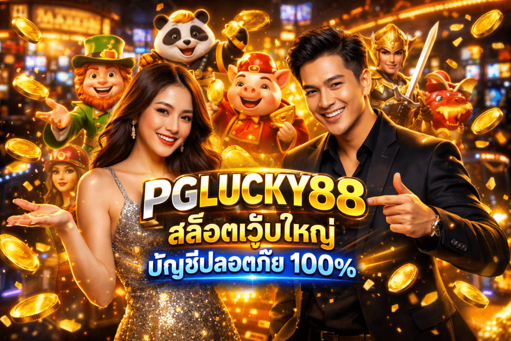 PGLUCKY88 สล็อตเว็บใหญ่ บัญชีปลอดภัย 100%