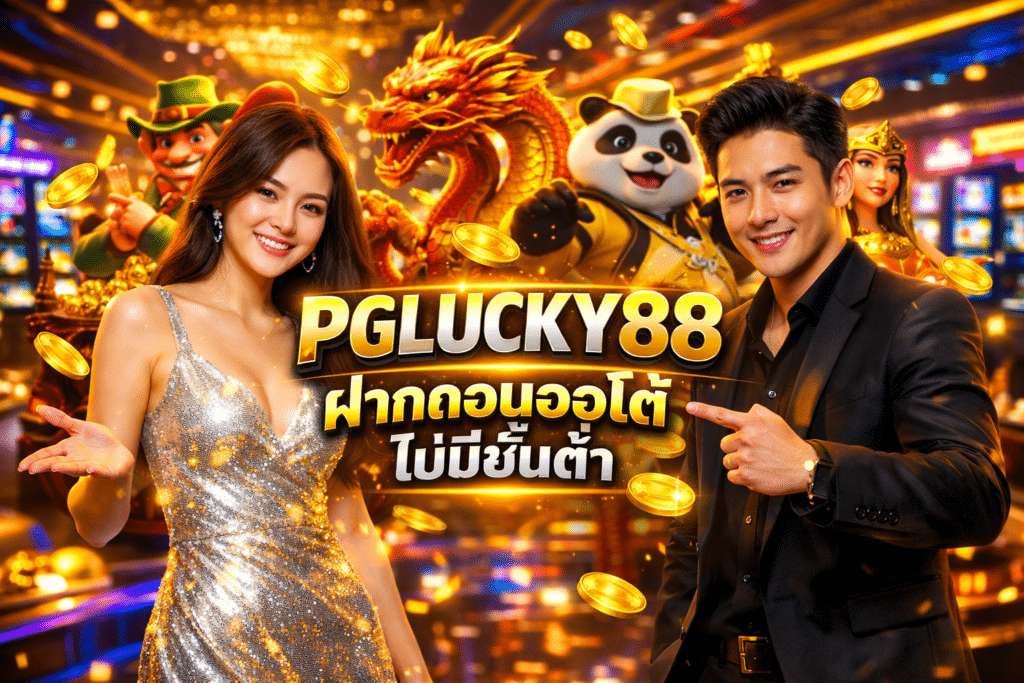 PGLUCKY88 ฝากถอนออโต้ ไม่มีขั้นต่ำ